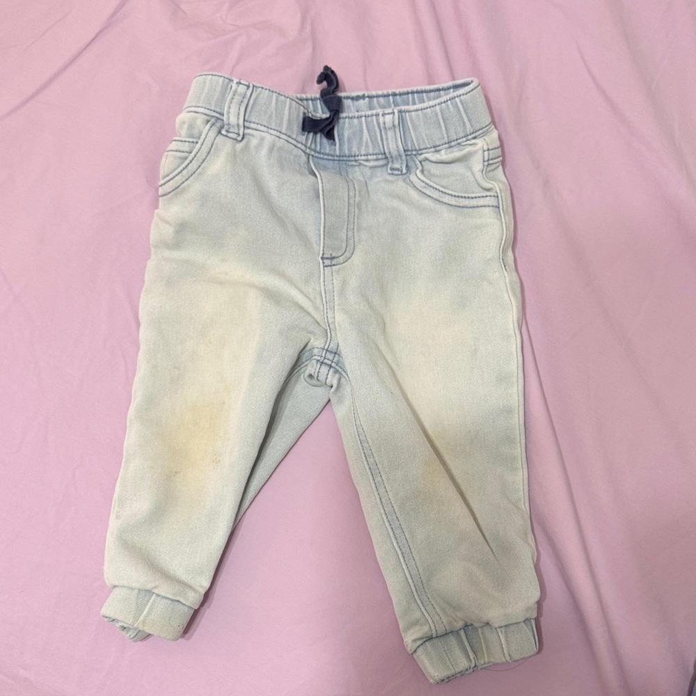 First Impressions Light Gray Kids Jeans